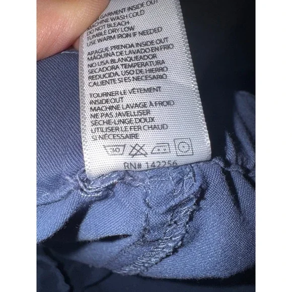 Figs women's blue scrub top and‎ pant set size medium - Picture 6 of 9